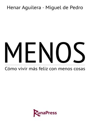 cover image of Menos